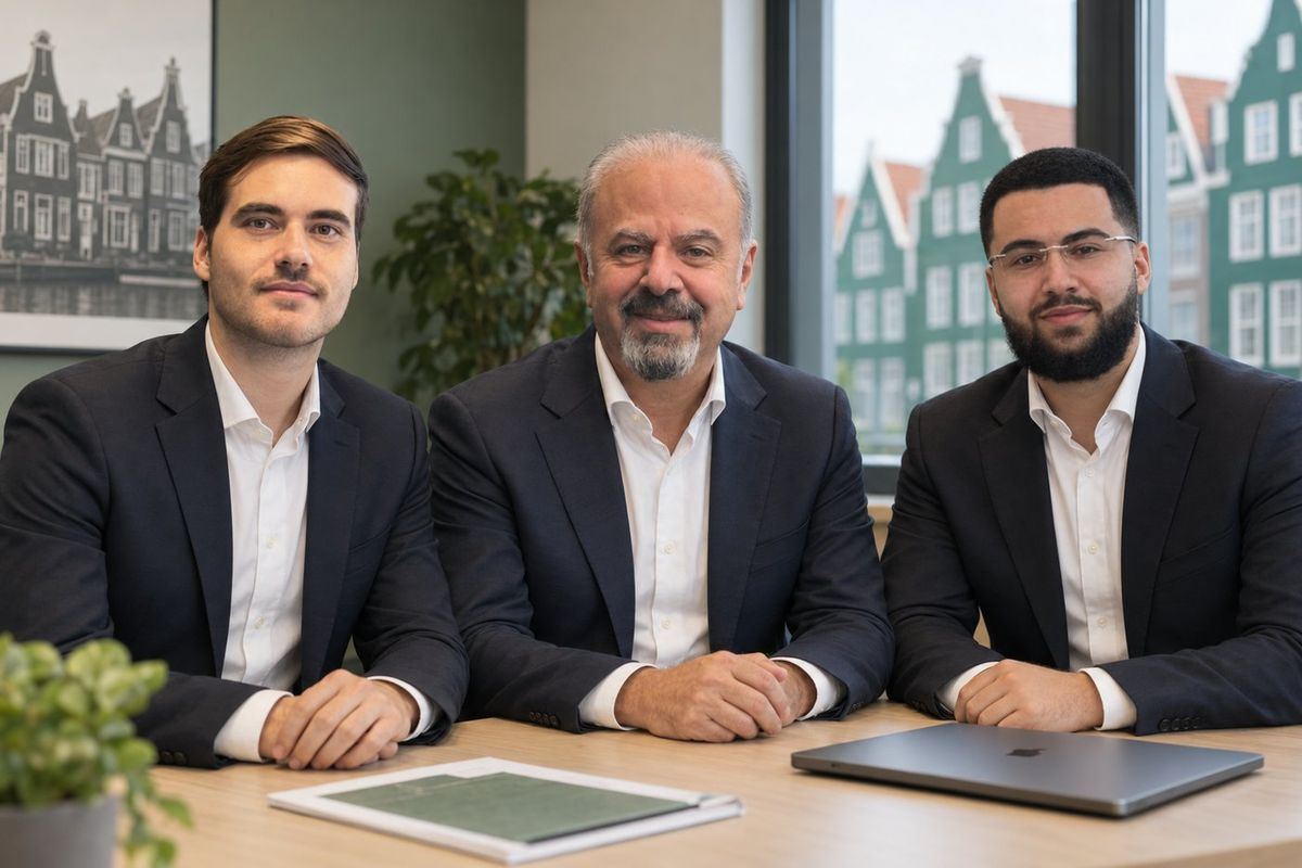 Het team van SMG Administratie & Advies op kantoor in Zaandam